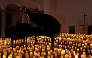 Coldplay Klavierkonzert bei Kerzenlicht
